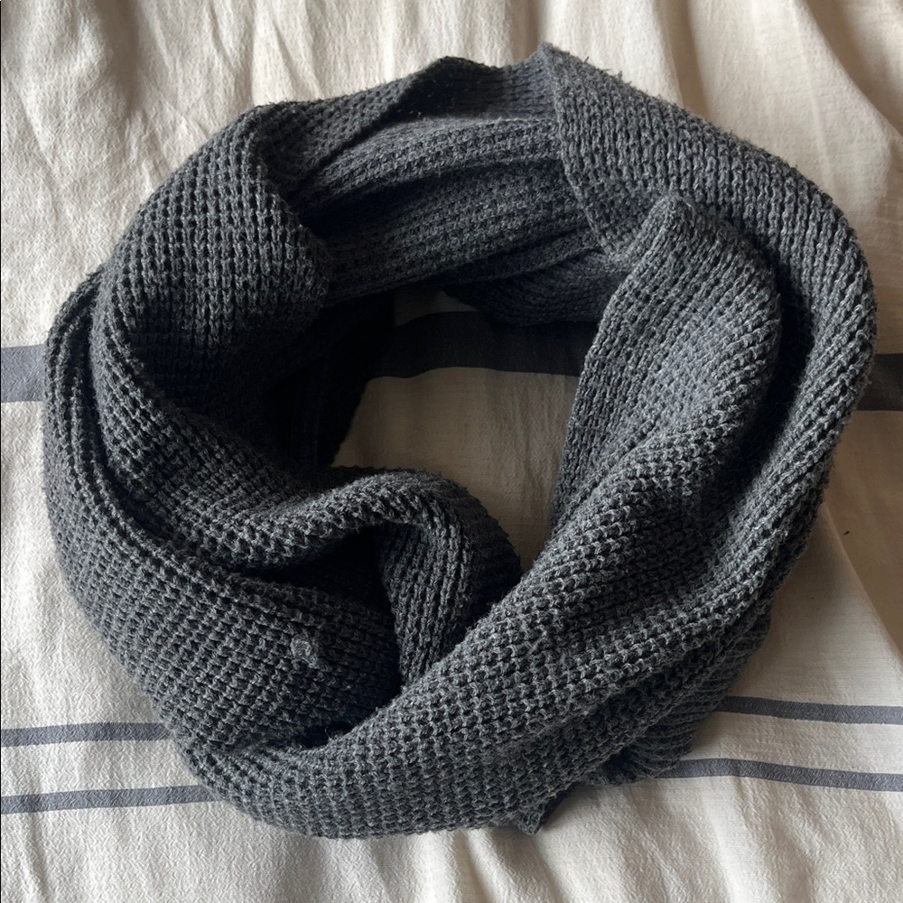 Joe Fresh Charcoal Infinity Scarf